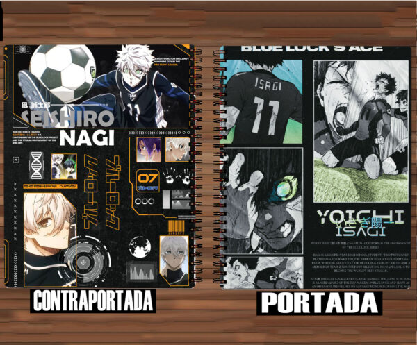 594- Cuaderno / Libreta - Blue Lock