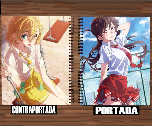 606- Cuaderno / Libreta - Rent a Girlfriend