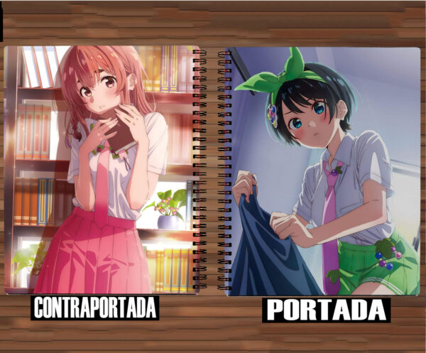 607- Cuaderno / Libreta - Rent a Girlfriend