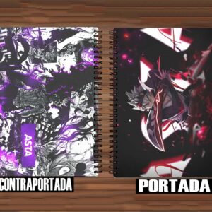 588- Cuaderno / Libreta - Black Clover