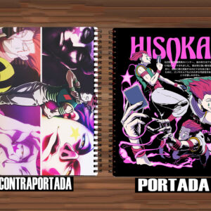 592- Cuaderno / Libreta - Hunter x Hunter Hisoka