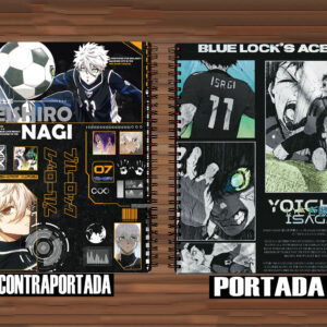 594- Cuaderno / Libreta - Blue Lock