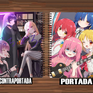596- Cuaderno / Libreta - Bocchi the Rock!