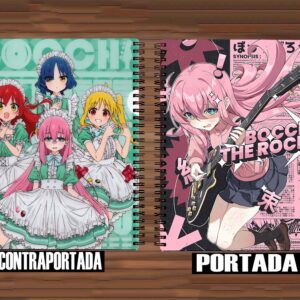 597- Cuaderno / Libreta - Bocchi the Rock!