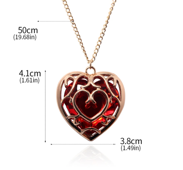 Collar Pieza de Corazon de The Legend of Zelda - Imagen 2