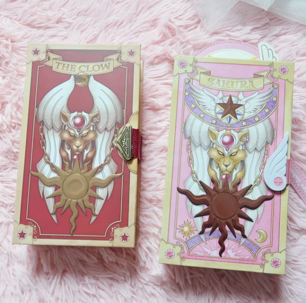Libro de Cartas Clow / Sakura con 60 piezas del anime Sakura Card captor