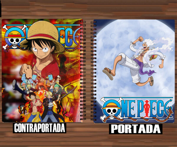 618 - Cuaderno / Libreta - One Piece