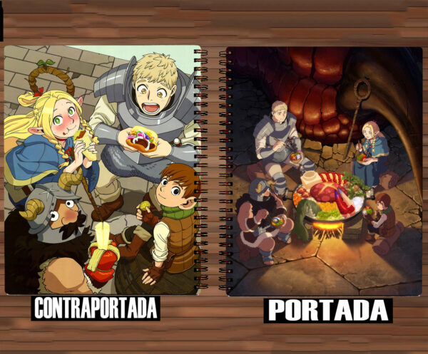 621 - Cuaderno / Libreta - Mazmorras y tragones