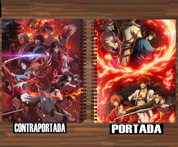 623 - Cuaderno / Libreta - Samurai X