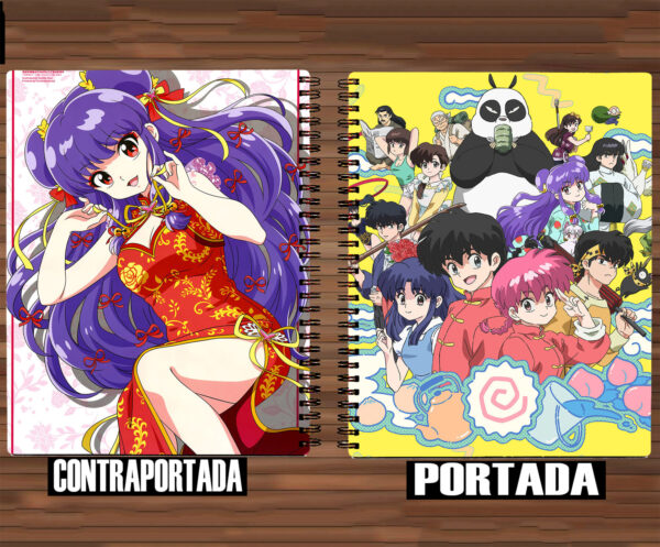 631 - Cuaderno / Libreta - Ranma 1-2