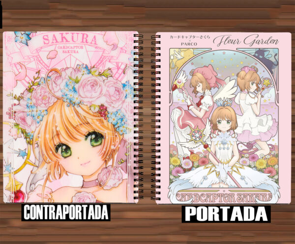 632 - Cuaderno / Libreta - Card Captor Sakura