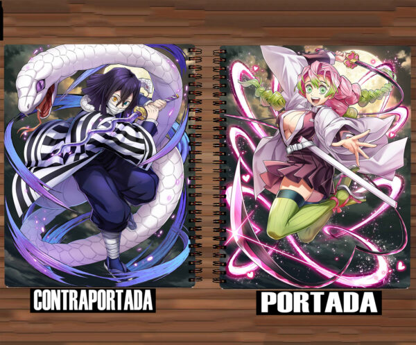 634 - Cuaderno / Libreta - Kimetsu no Yaiba