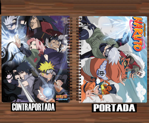 640 - Cuaderno / Libreta - Naruto