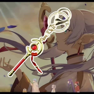 Llavero del Bastón de Frieren del Anime Frieren: Beyond Journey's End