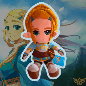 Peluche De La Princesa Zelda Del Videojuego The Legend of Zelda -  Nintendo