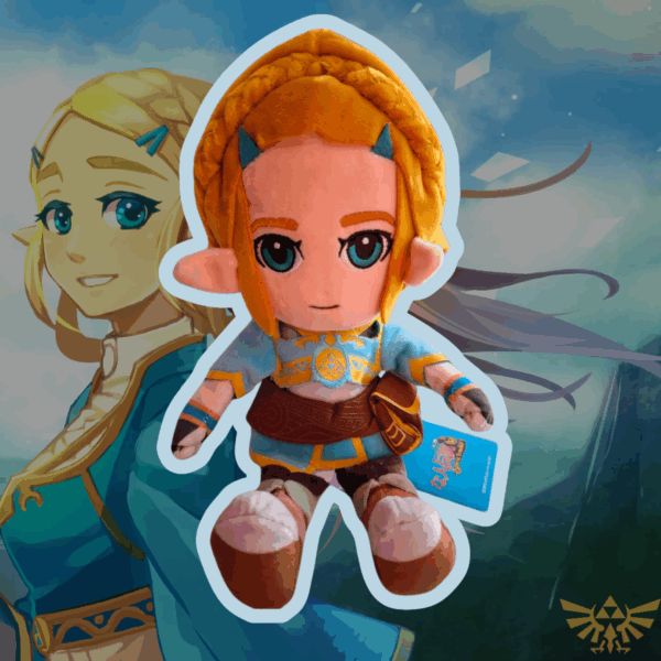 Peluche De La Princesa Zelda Del Videojuego The Legend of Zelda -  Nintendo