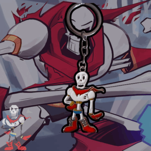 Llavero del Personaje Papyrus del Videojuego Undertale