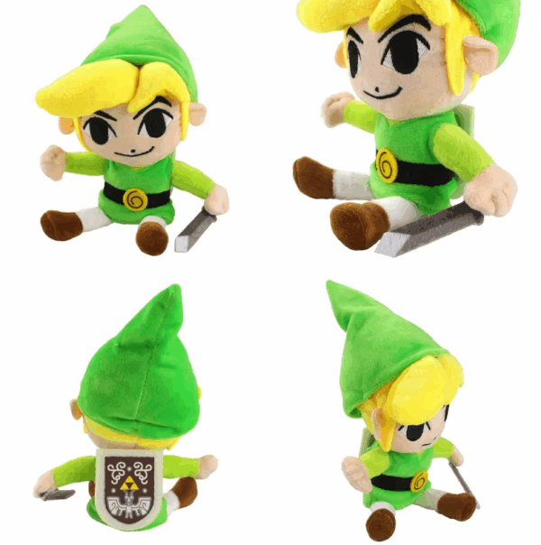 Peluche De Toon Link Del Videojuego The Legend of Zelda - Nintendo - Imagen 5