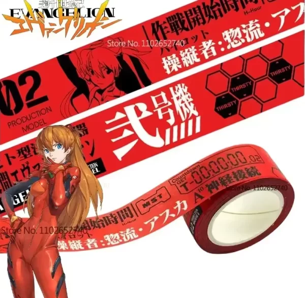 Rollo Stickers Asuka - Neon Genesis Evangelion