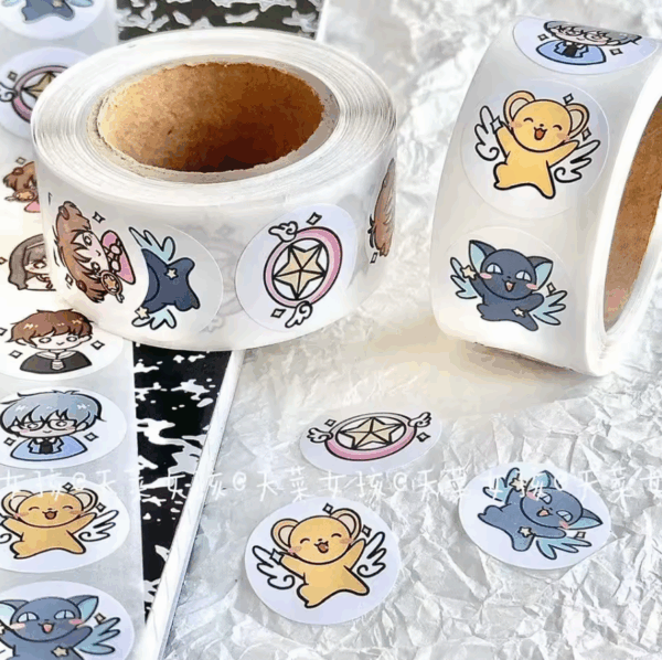 Rollo stickers - Sakura Card Captor - Imagen 3