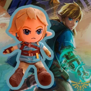 Peluche De Link  Del Videojuego The Legend of Zelda: Breath of the Wild - Nintendo