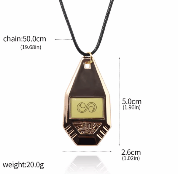 Collar Del Emblema del Destino - Digimon - Imagen 2