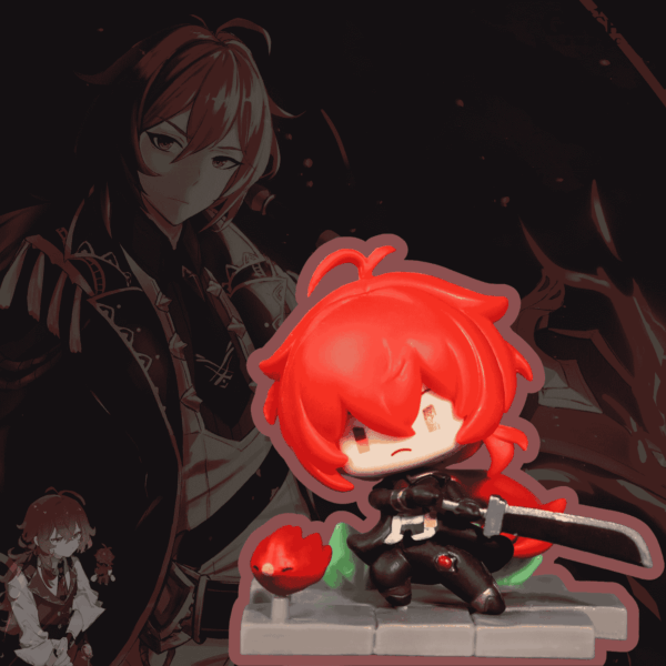 Figura De Diluc Ragnvindr -  Genshin Impact