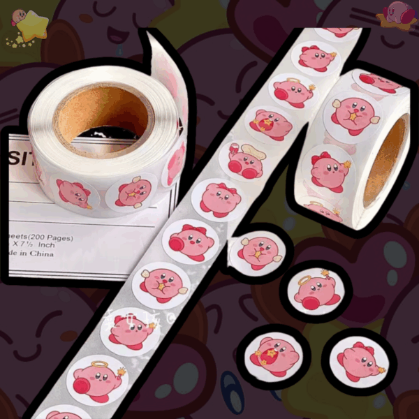 Rollo stickers - Kirby