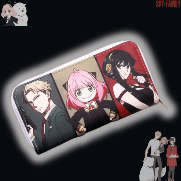 Billetera Del Anime: Spy × Family - Anya, Yord, Loid