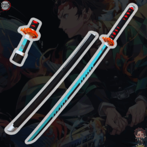 Katana Nichirin Negra - Tanjiro Kamado