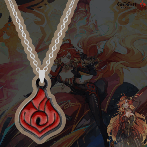 Collar Del Elemento Pyro - Genshin Impact