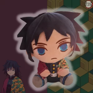 Peluche De Giyū Tomioka De 20cm - Demon Slayer: Kimetsu no Yaiba