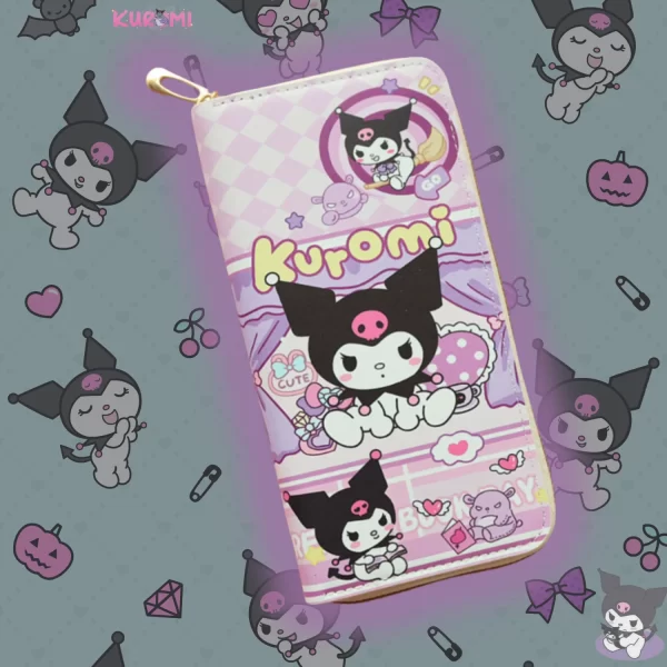 Billetera de Kuromi -  Sanrio