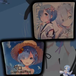Billetera De las novelas L y Anime: Re:Zero kara Hajimeru Isekai Seikatsu - Rem