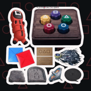Set Del Juego Del Calamar