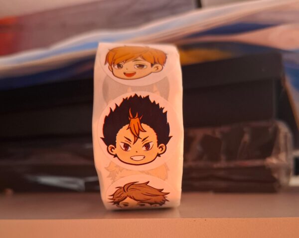 Rollo stickers – Haikyū!! - Imagen 5