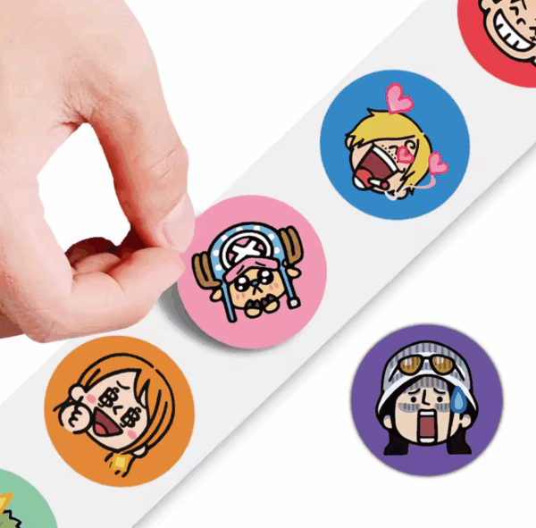 Rollo De Pegatinas De One Piece - Imagen 7