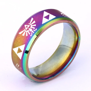 Anillo Del Videojuego The Legend of Zelda multicolor