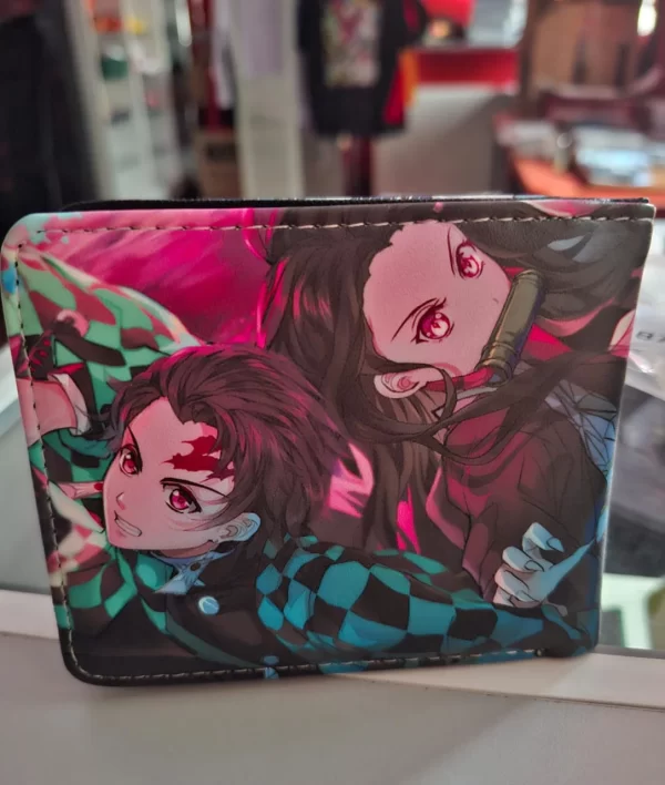 Billetera Del Anime: Demon Slayer: Kimetsu no Yaiba - Tanjiro, Nezuko - Imagen 3