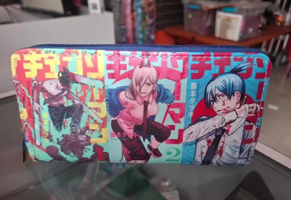 Billetera Del Anime: Chainsaw Man - Denji, Power, Aki Hayakawa. - Imagen 2