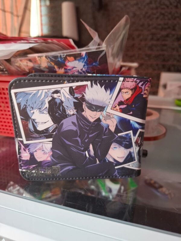 Billetera De Jujutsu Kaisen - Gojo, Itadori, Megumi - Imagen 4