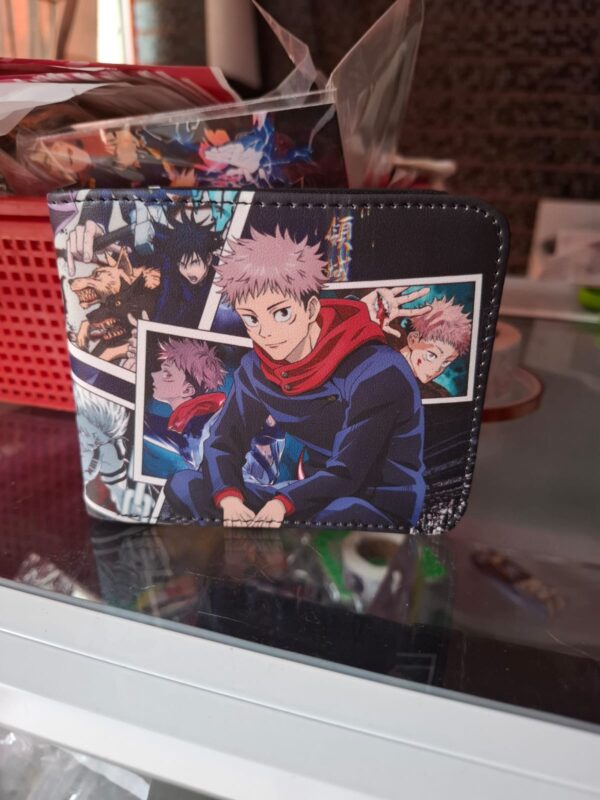 Billetera De Jujutsu Kaisen - Gojo, Itadori, Megumi - Imagen 3