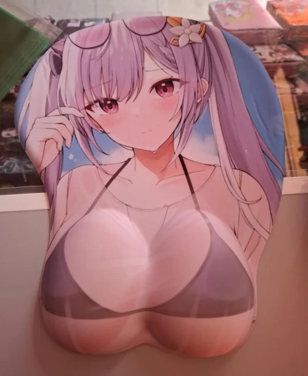 Mousepad Con Busto 3D De keqing Build - Genshin Impact - Imagen 2