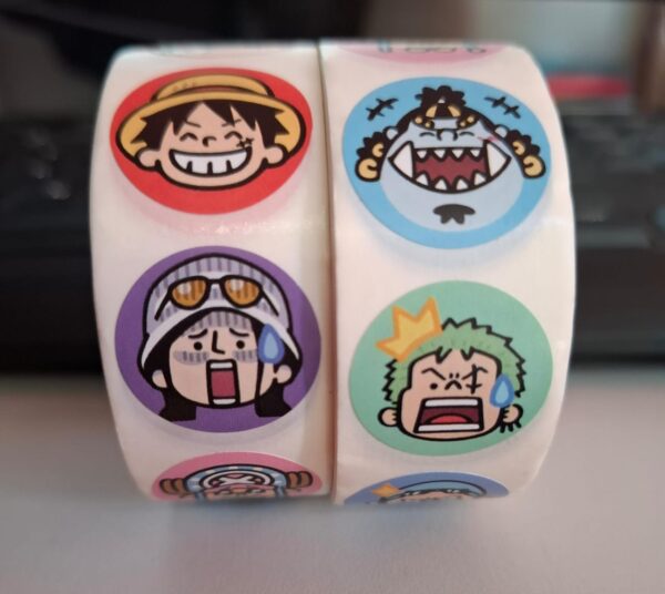 Rollo De Pegatinas De One Piece - Imagen 4