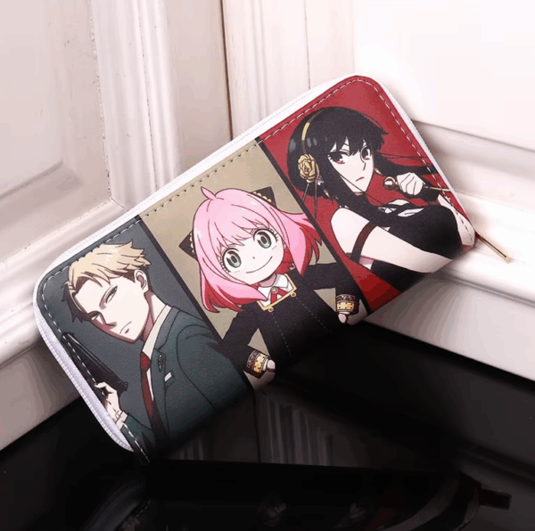 Billetera Del Anime: Spy × Family - Anya, Yord, Loid - Imagen 4