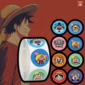Rollo De Pegatinas De One Piece