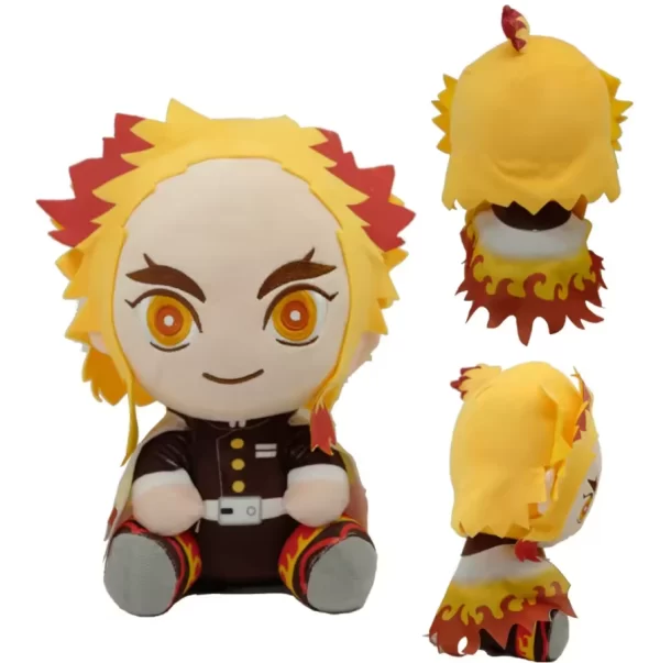 Peluche De Kyōjurō Rengoku De 20cm Demon Slayer: Kimetsu no Yaiba - Imagen 3
