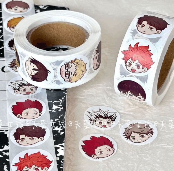 Rollo stickers – Haikyū!! - Imagen 3