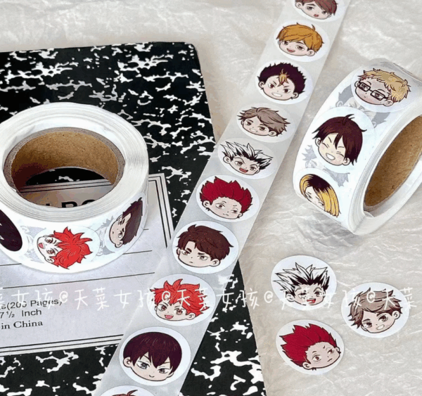 Rollo stickers – Haikyū!! - Imagen 4