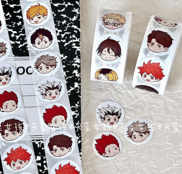 Rollo stickers – Haikyū!! - Imagen 2